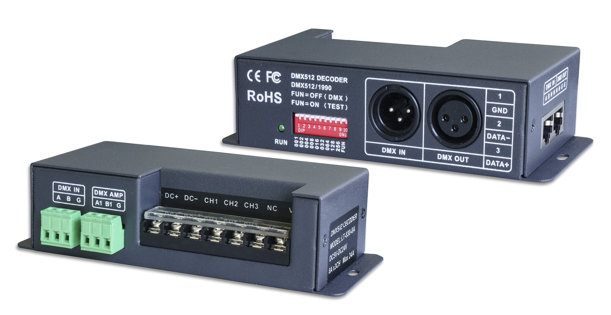 DMX Controller Controllers LTECH DMX / RGB / WWCW